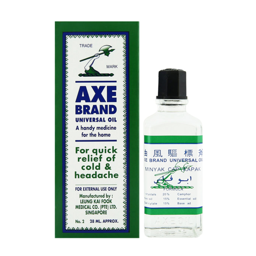 (Loose Pack) Axe Brand Medicated Oil (28ml x 12)